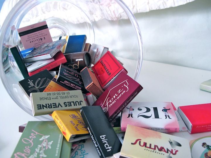 Boîtes d'allumettes personnalisées