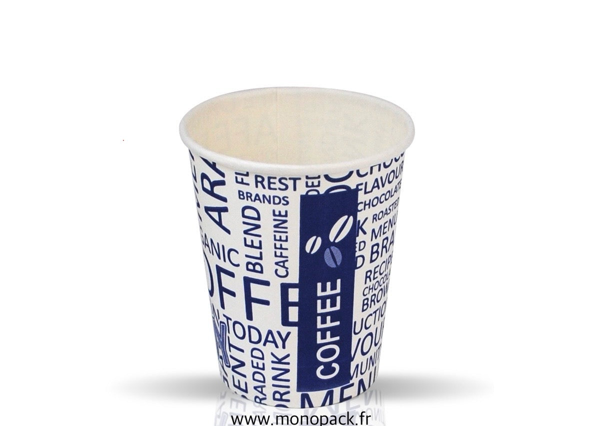 Gobelet en carton personnalisé | Design et livraison compris