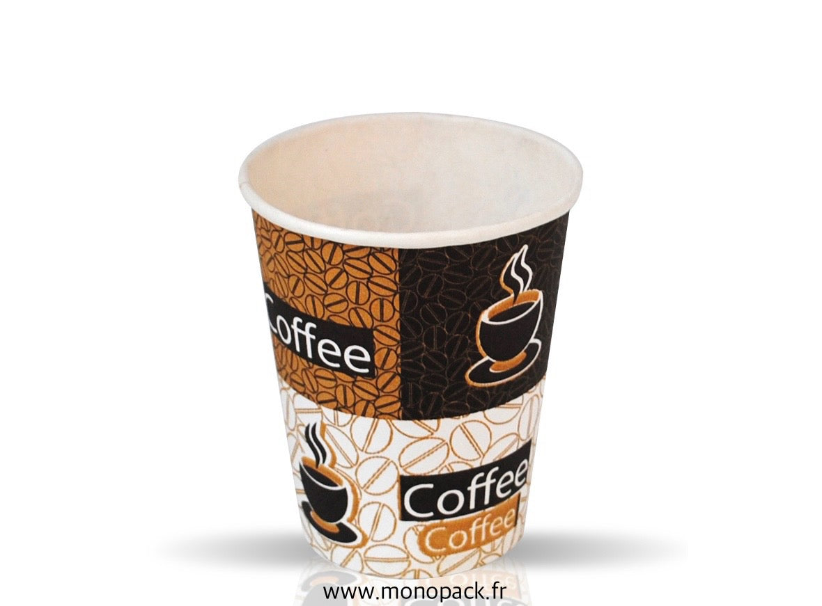 Gobelet en carton personnalisé | Design et livraison compris