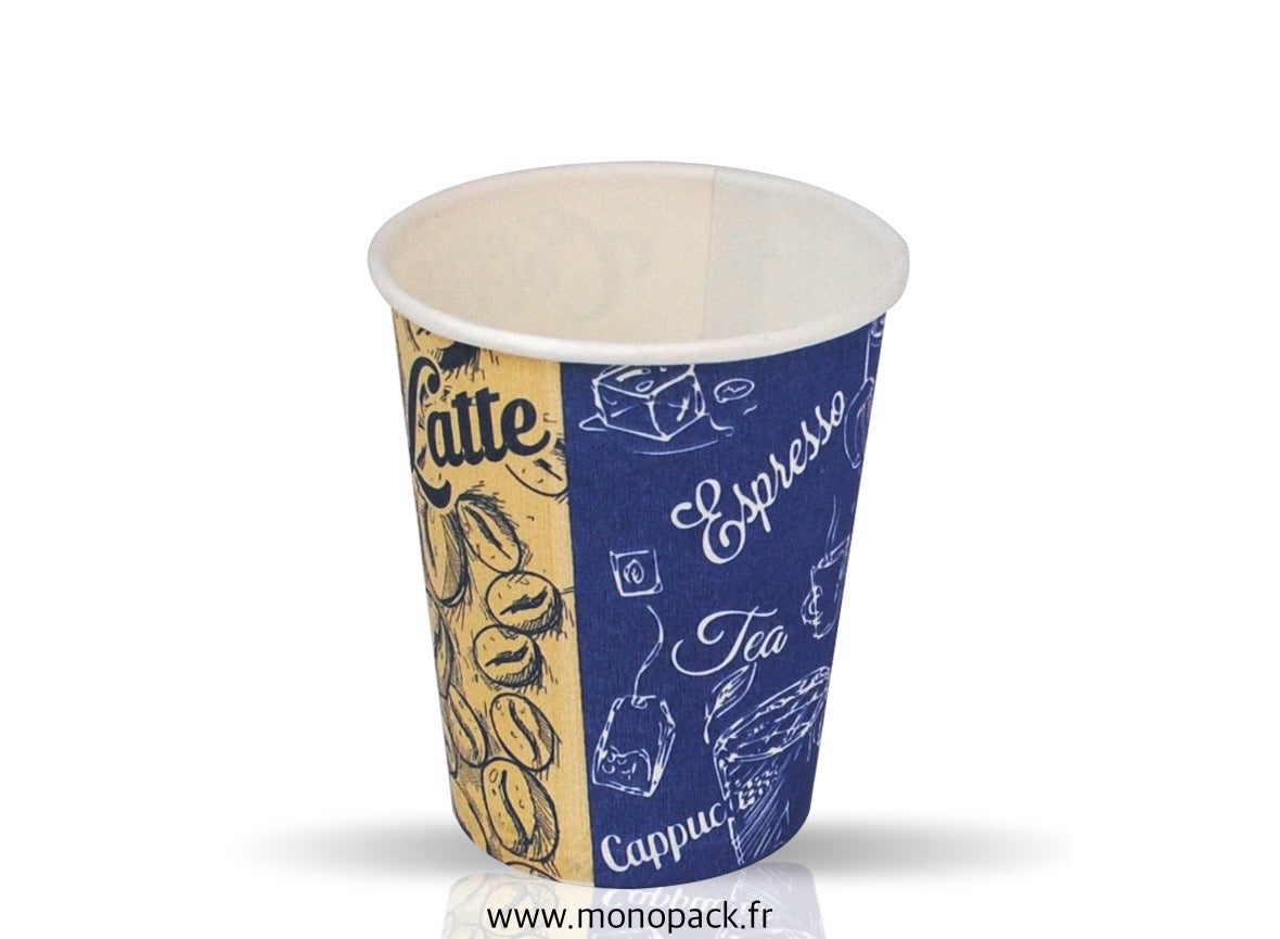 Gobelet en carton personnalisé | Design et livraison compris