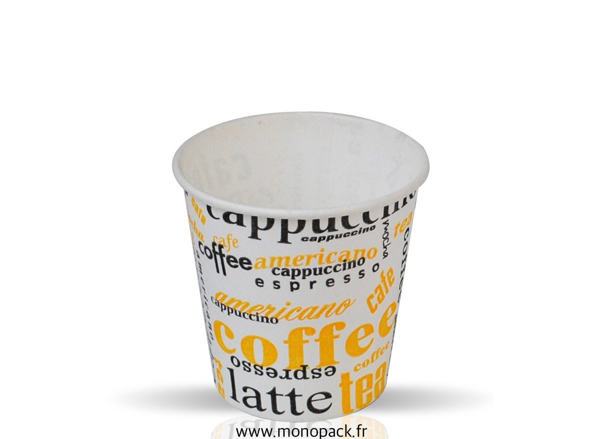 Gobelet en carton personnalisé | Design et livraison compris