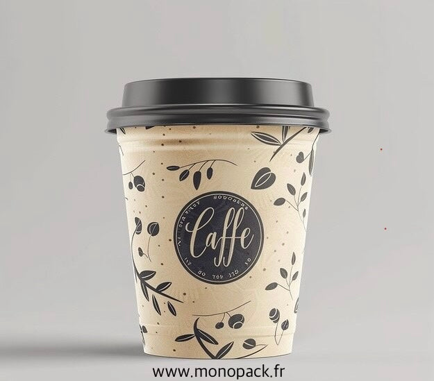 Gobelet en carton personnalisé | Design et livraison compris