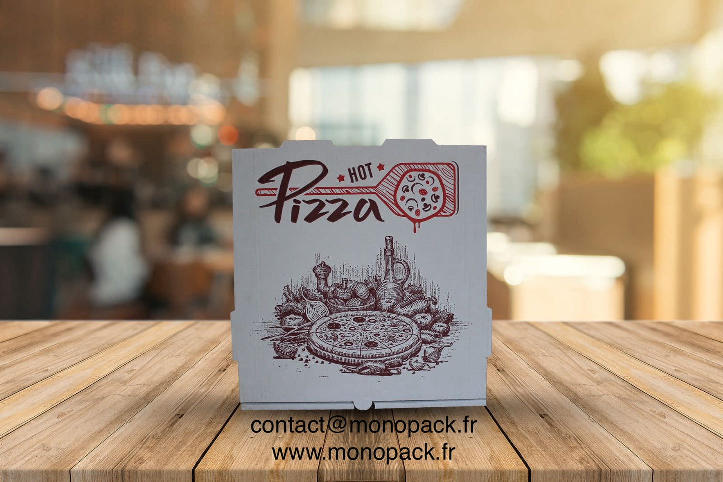 Boîtes à Pizza Personnalisées | Design et livraison compris