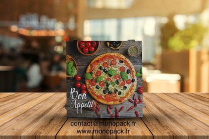 Boîtes à Pizza Personnalisées | Design et livraison compris