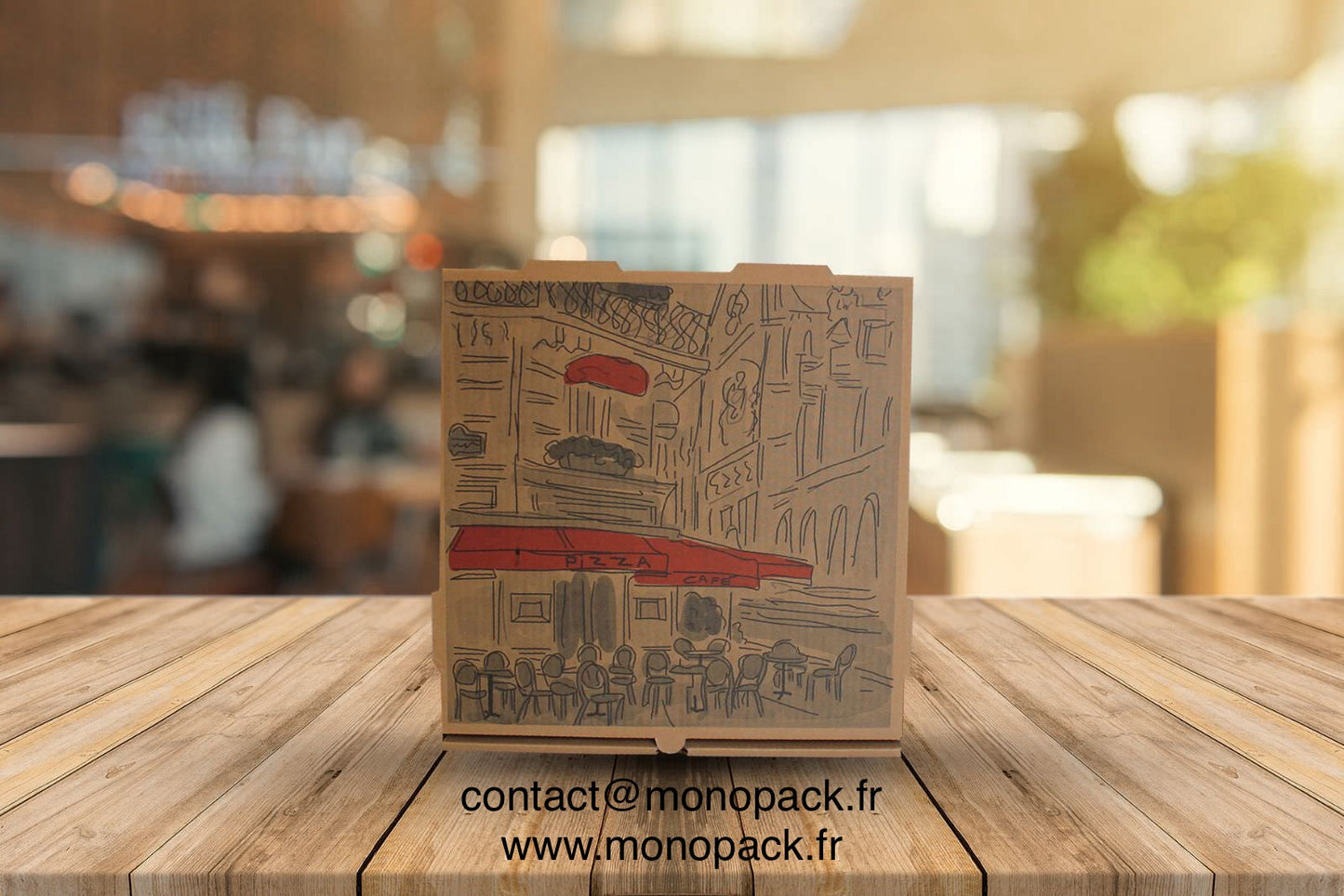 Boîtes à Pizza Personnalisées | Design et livraison compris