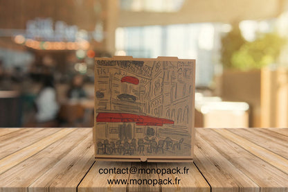 Boîtes à Pizza Personnalisées | Design et livraison compris