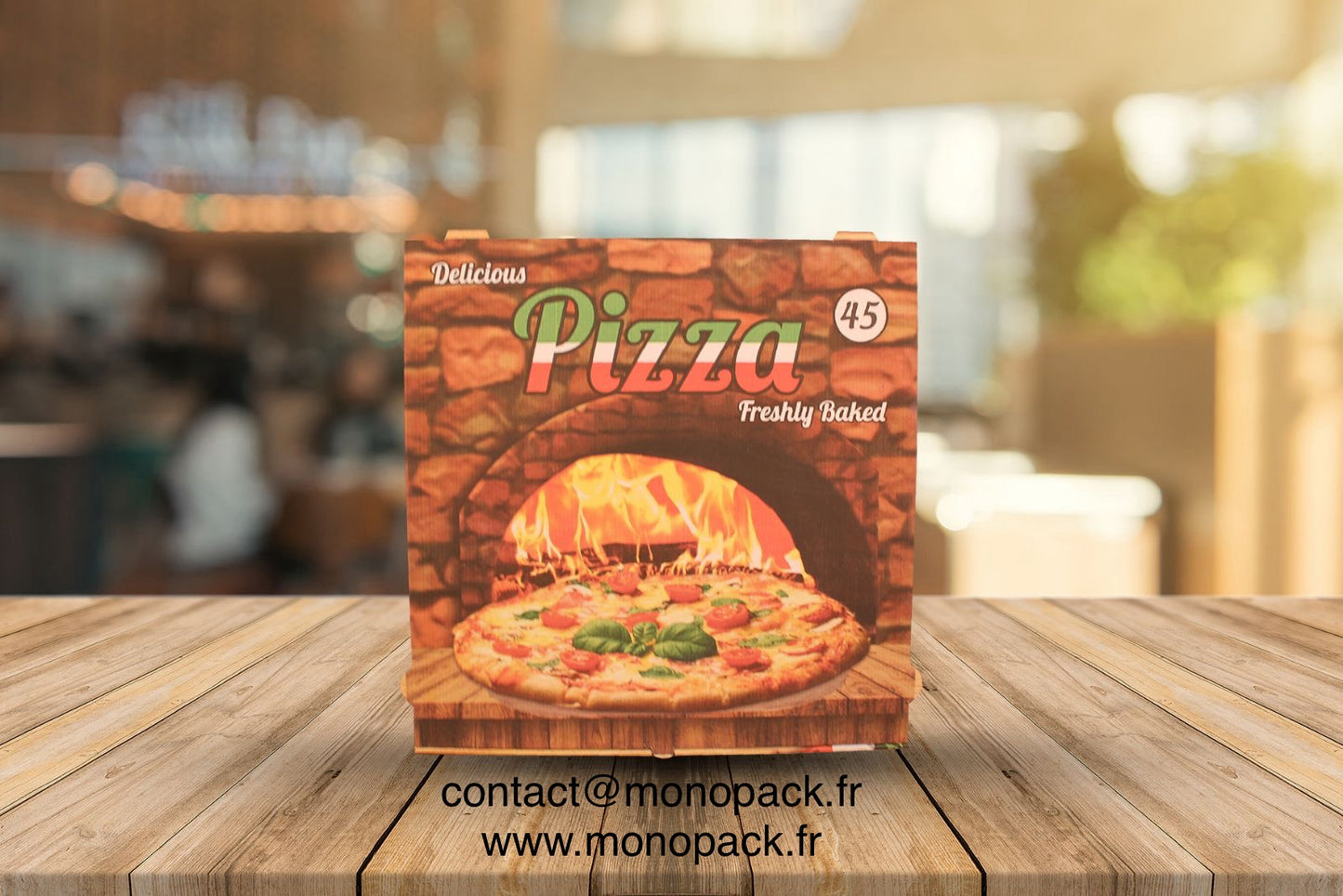 Boîtes à Pizza Personnalisées | Design et livraison compris