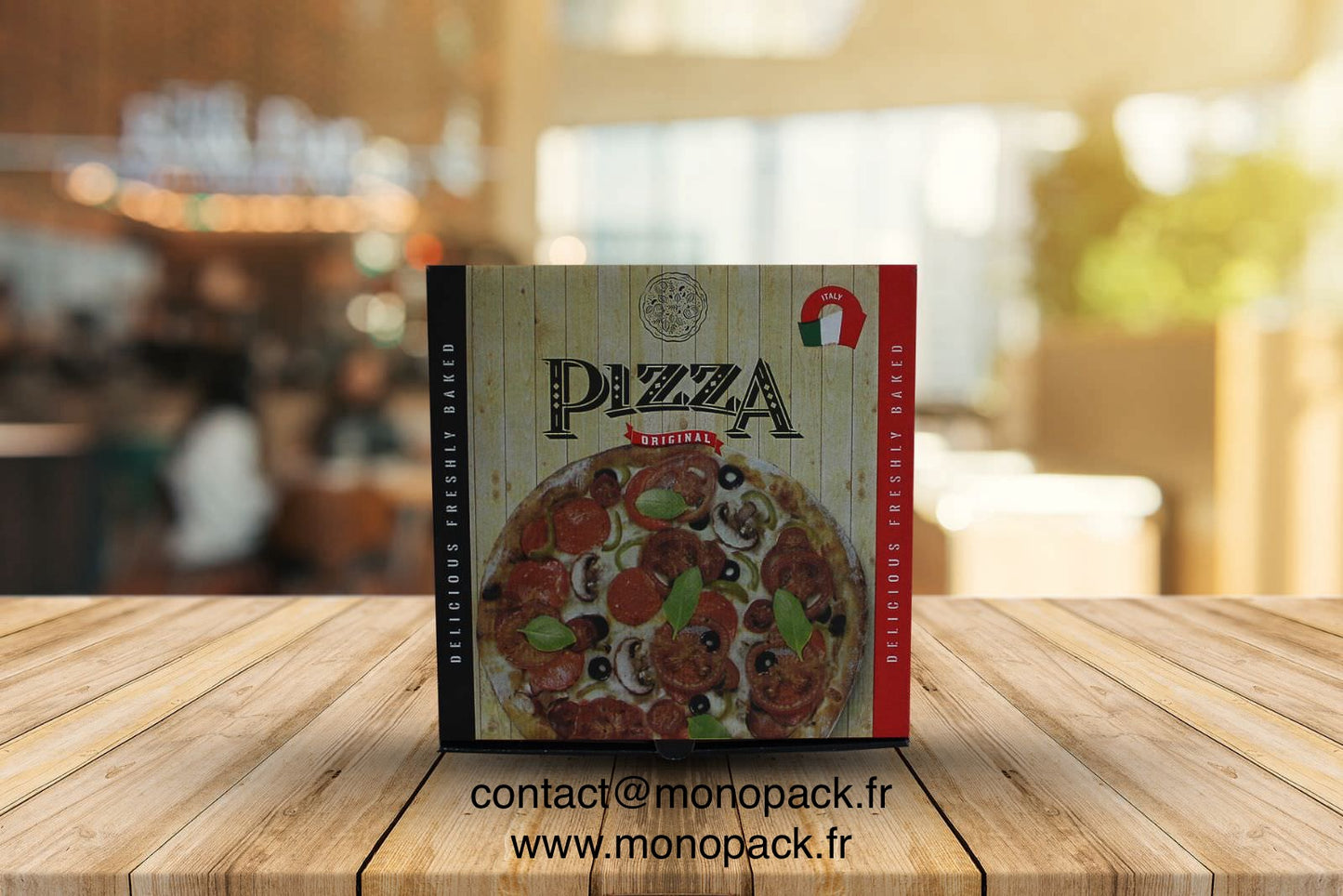 Boîtes à Pizza Personnalisées | Design et livraison compris