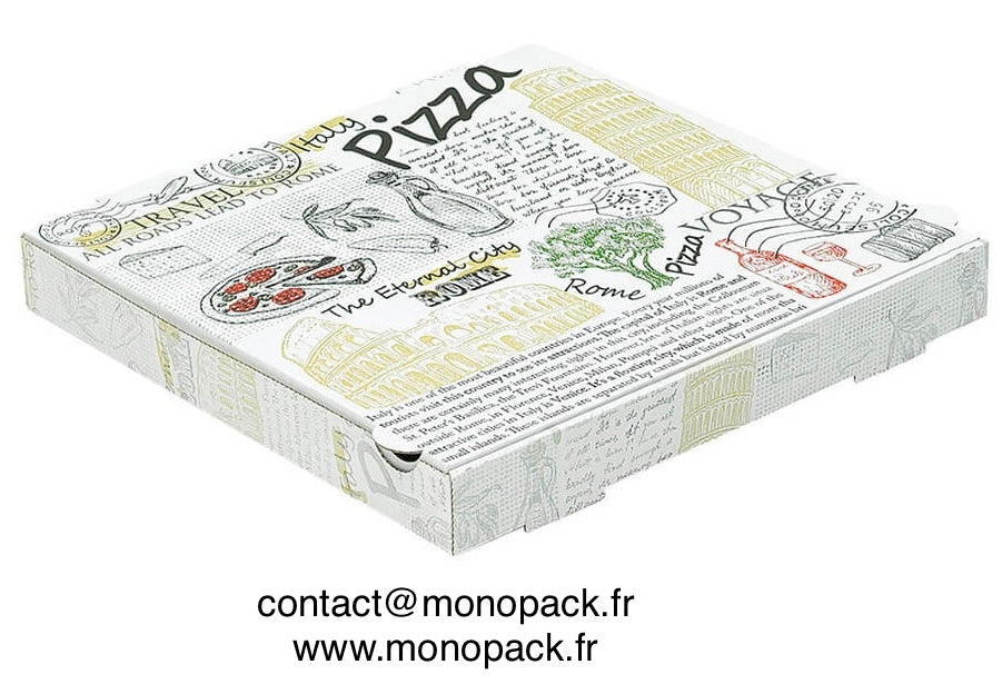Boîtes à Pizza Personnalisées | Design et livraison compris