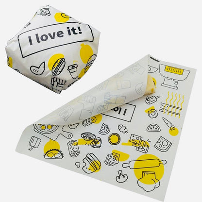 Papier alimentaire personnalisé | Design et livraison compris