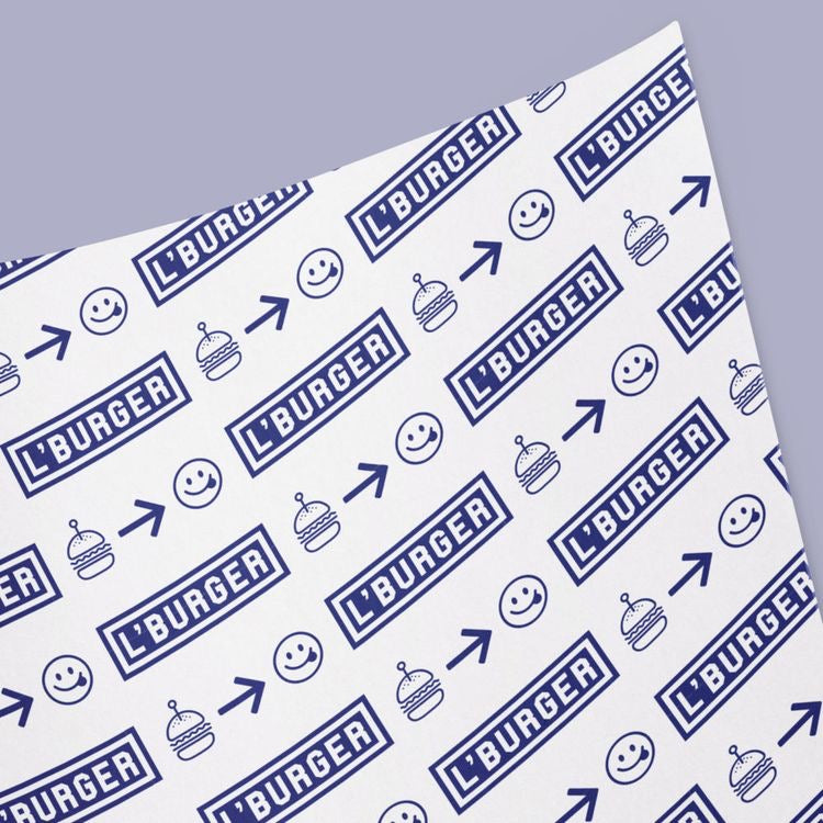 Papier alimentaire personnalisé | Design et livraison compris