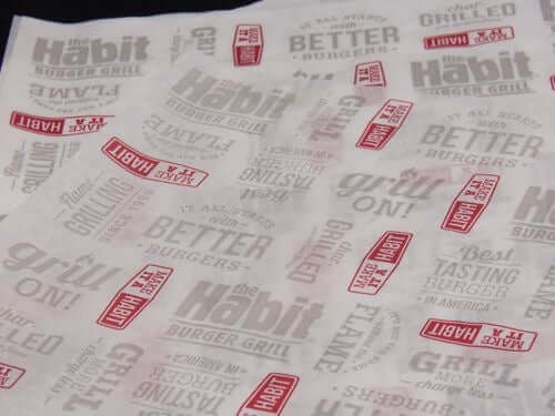 Papier alimentaire personnalisé | Design et livraison compris