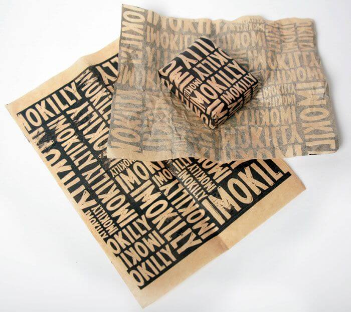 Papier alimentaire personnalisé | Design et livraison compris